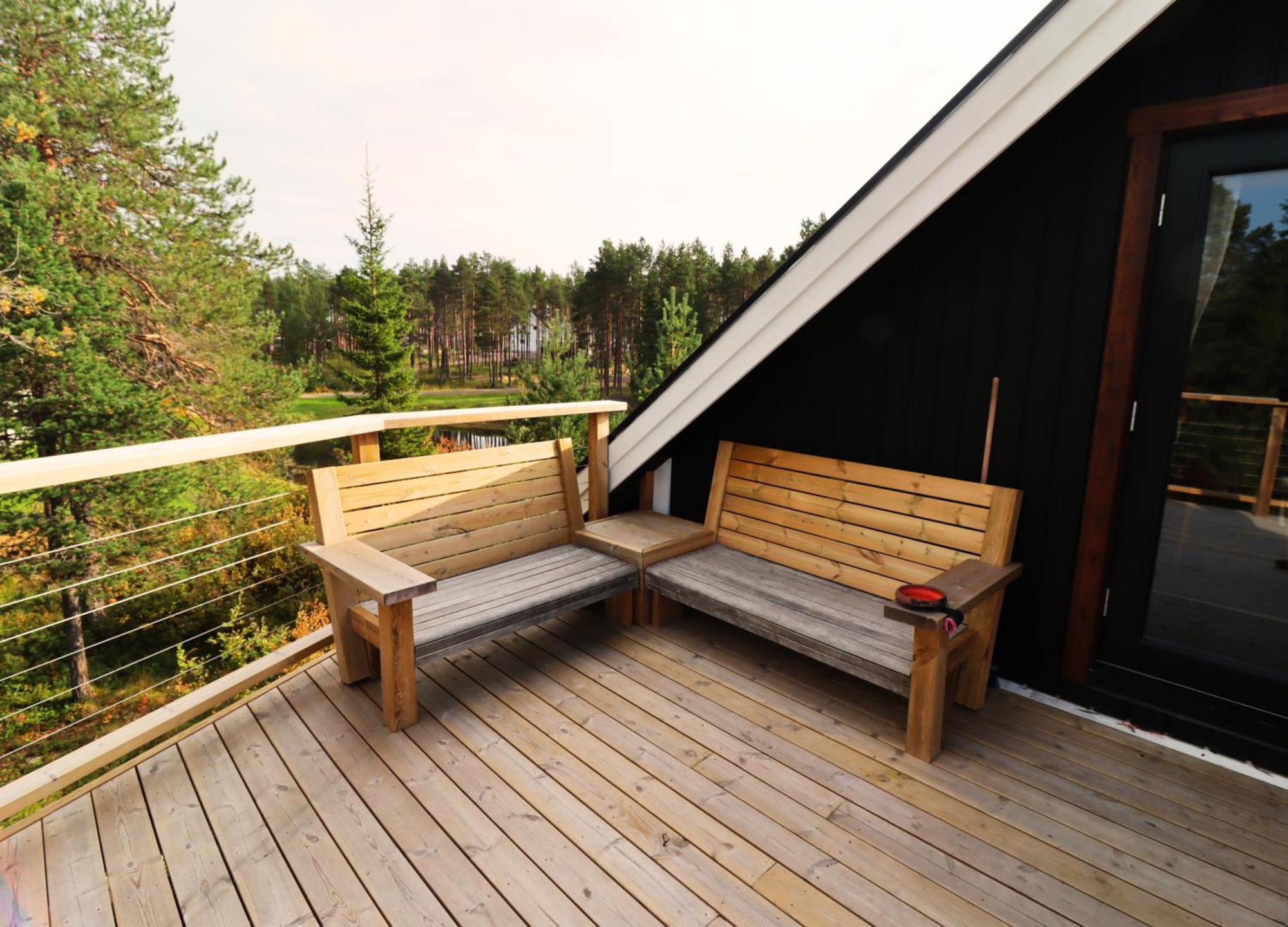 Cozy Cabin Styled Loft Kiruna Exteriér fotografie